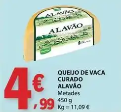 E.Leclerc Alavão - queijo de vaca curado promoção