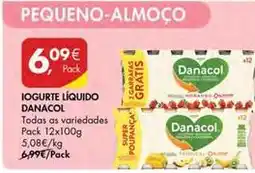 Pingo Doce Danacol - iogurte liquido promoção