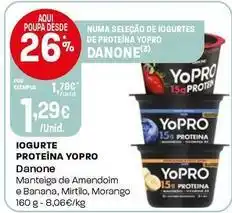 Intermarché Danone - iogurte proteína yopro promoção