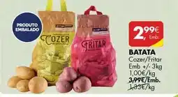 Pingo Doce A+ - batata promoção