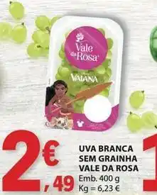 E.Leclerc Vale da rosa - uva branca sem grainha promoção