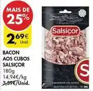 Pingo Doce Bacon aos cubos promoção