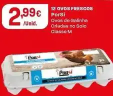 Intermarché Porsi - 12 ovos frescos promoção