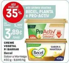 Intermarché Becel - creme vegetal p/barrar promoção