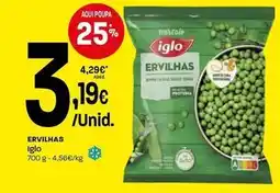 Intermarché Iglo - ervilhas promoção