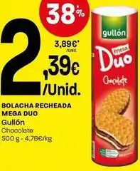 Intermarché Gullon - bolacha recheada mega duo promoção