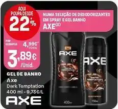 Intermarché Axe - gel de banho promoção