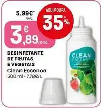Intermarché Clean essence - desinfetante de frutas e vegetais promoção