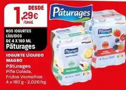 Intermarché Páturages - iogurte líquido magro promoção