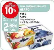 Intermarché Alpro - yofu promoção