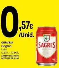 Intermarché Sagres - cerveja promoção