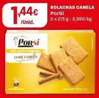 Intermarché Porsi - bolachas canela promoção
