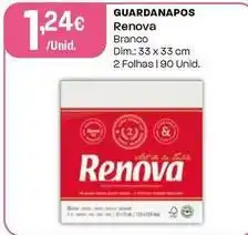 Intermarché Renova - guardanapos promoção