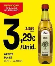 Intermarché Porsi - azeite promoção