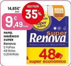 Intermarché Renova - papel higiênico super promoção