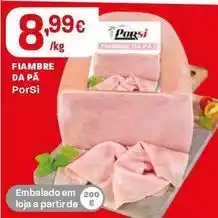 Intermarché Porsi - fiambre da pá promoção