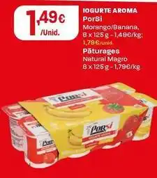 Intermarché Porsi - iogurte aroma promoção