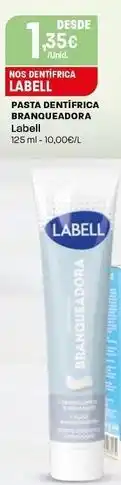 Intermarché Labell - pasta dentífrica branqueadora promoção