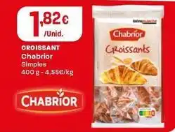Intermarché Chabrior - croissant promoção