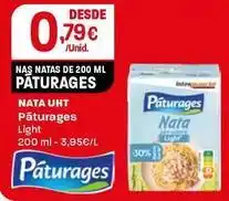 Intermarché Páturages - nata uht promoção