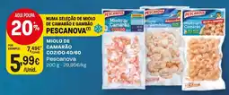 Intermarché miolo de camarão pescanova promoção