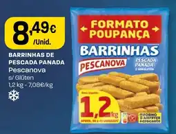 Intermarché barrinhas de pescada panada pescanova promoção