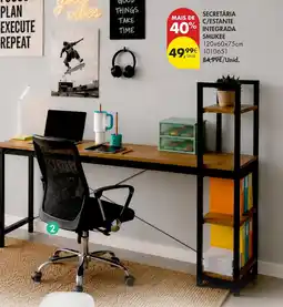 Pingo Doce Secretaria estante integrada smukee promoção