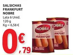 E.Leclerc Salsichas frankfurt nobre promoção