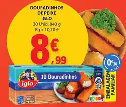 E.Leclerc douradinhos de peixe iglo promoção