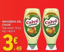 E.Leclerc Maionese xxl calvé promoção