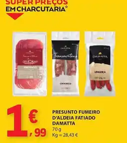 E.Leclerc Presunto fumeiro d'aldeia fatiado damatta promoção