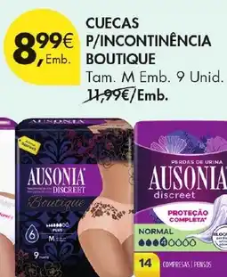 Pingo Doce Cuecas boutique p/incontinência promoção