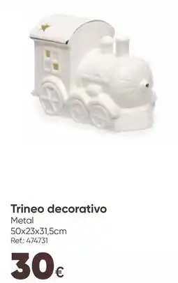 Hôma Trineo decorativo promoção