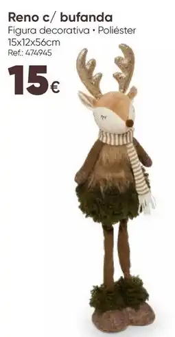 Hôma Reno c/ bufanda promoção