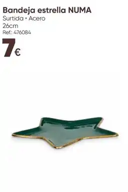 Hôma bandeja estrella numa promoção