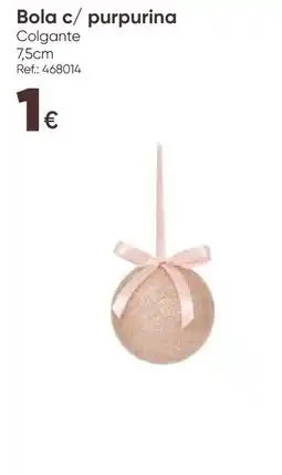 Hôma Bola c/ purpurina promoção