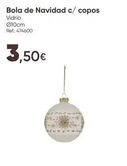 Hôma Bola de Navidad c/ copos promoção