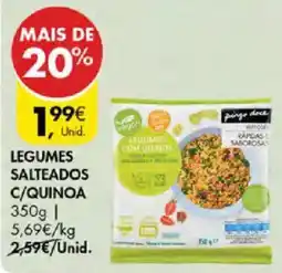 Pingo Doce Legumes salteados c/quinoa promoção