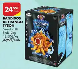 Pingo Doce Bandidos de frango tyson promoção