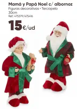 Hôma Mamá y Papá Noel C/ albornoz promoção