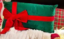 Hôma Almohada decorativa c/ lazo navideño promoção