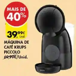 Pingo Doce Máquina de café krups piccolo promoção