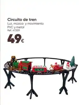 Hôma Circuito de tren promoção