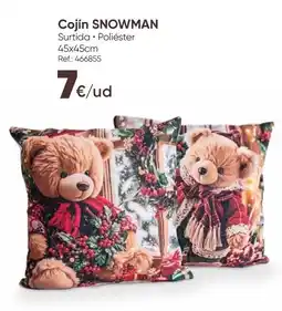Hôma Cojín snowman promoção