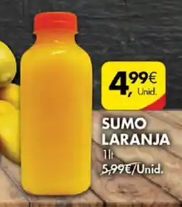 Pingo Doce Sumo laranja promoção