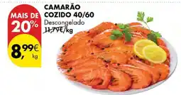 Pingo Doce Camarão cozido 40/60 promoção
