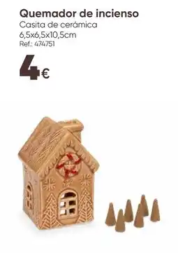 Hôma Quemador de incienso casita de cerâmica promoção