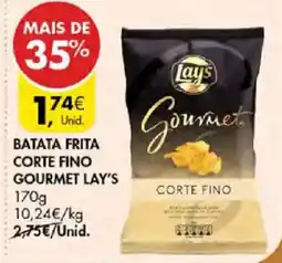 Pingo Doce batata frita gourmet lay's promoção