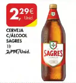 Pingo Doce Cerveja c/álcool sagres promoção
