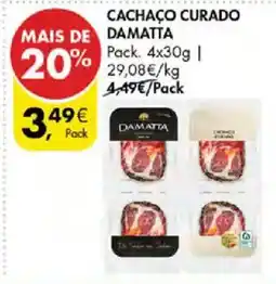 Pingo Doce Cachaço curado damatta promoção